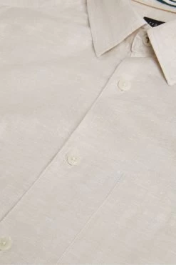 Ted Baker Cream Kingwel Long Sleeve Linen Shirt 13 Ted Baker Cream Kingwel Long Sleeve Linen Shirt -Ted Baker Shop 101108s6