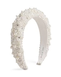 Pearlen Faux Pearl & Crystal Headband - Ted Baker
