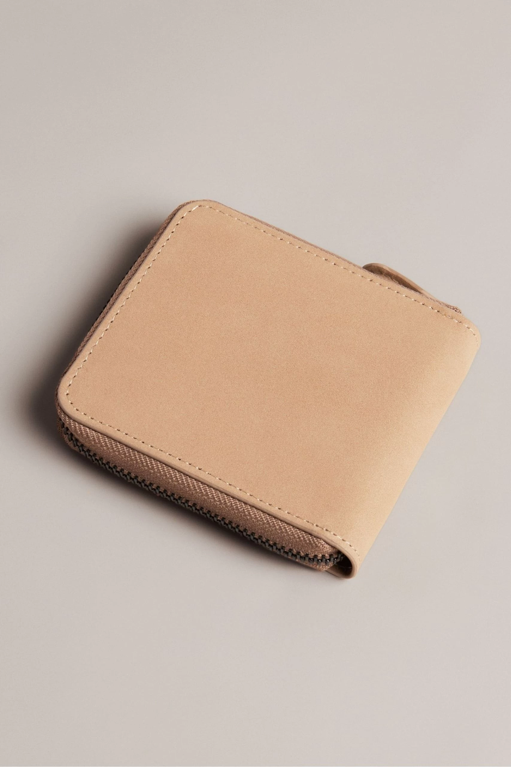 Ted Baker Krolt Nubuck Brown Ziparound Wallet 6 Ted Baker Krolt Nubuck Brown Ziparound Wallet - Image 4