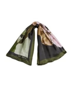 Anikaay Square Silk Scarf - Ted Baker -Ted Baker Shop 13190709 fpx