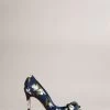 Ted Baker Blue Hyra Printed Bow Court Heels 2 Ted Baker Blue Hyra Printed Bow Court Heels -Ted Baker Shop 139368s