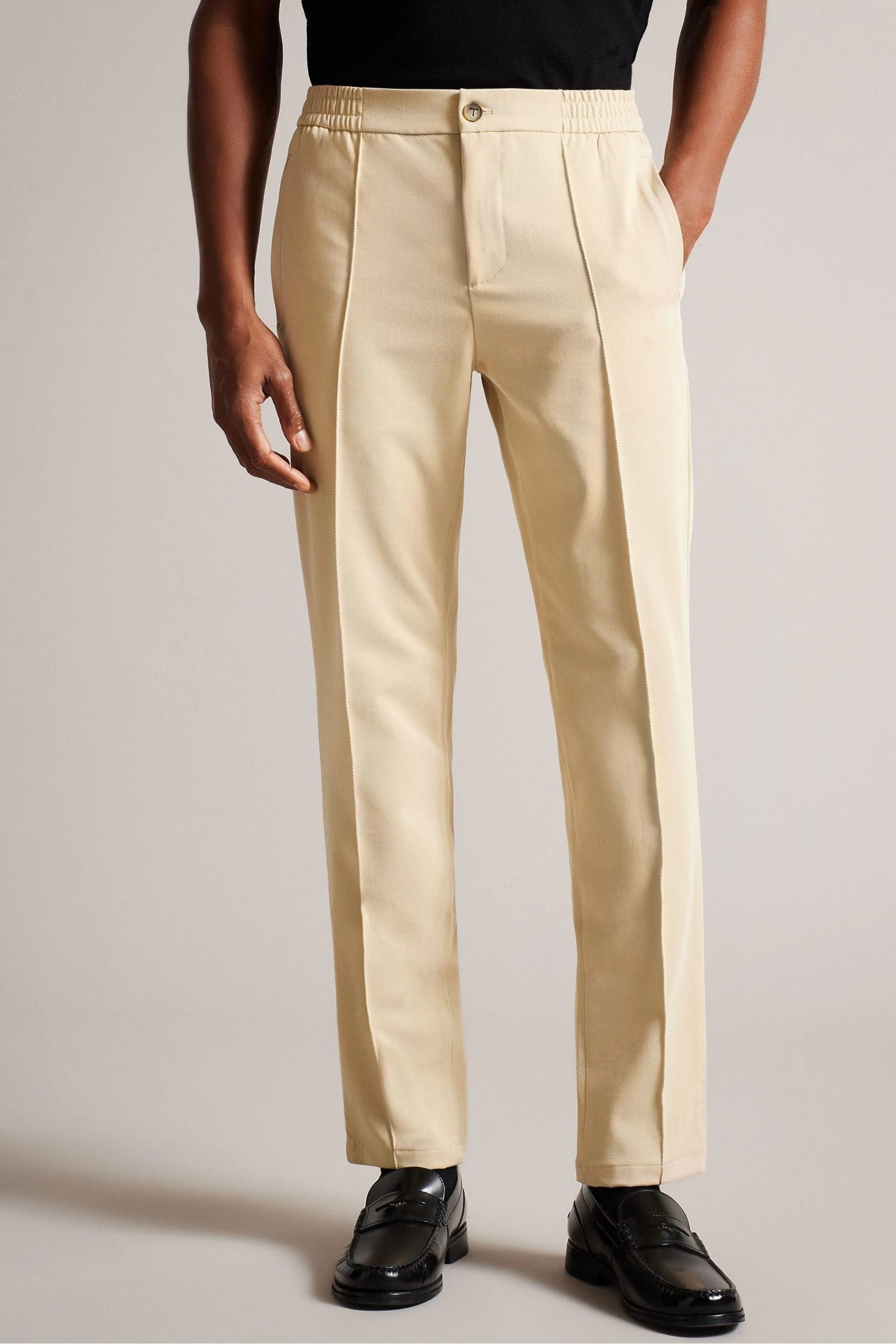 Ted Baker Rodny Irvine Natural Slim Fit Trousers 3 Ted Baker Rodny Irvine Natural Slim Fit Trousers