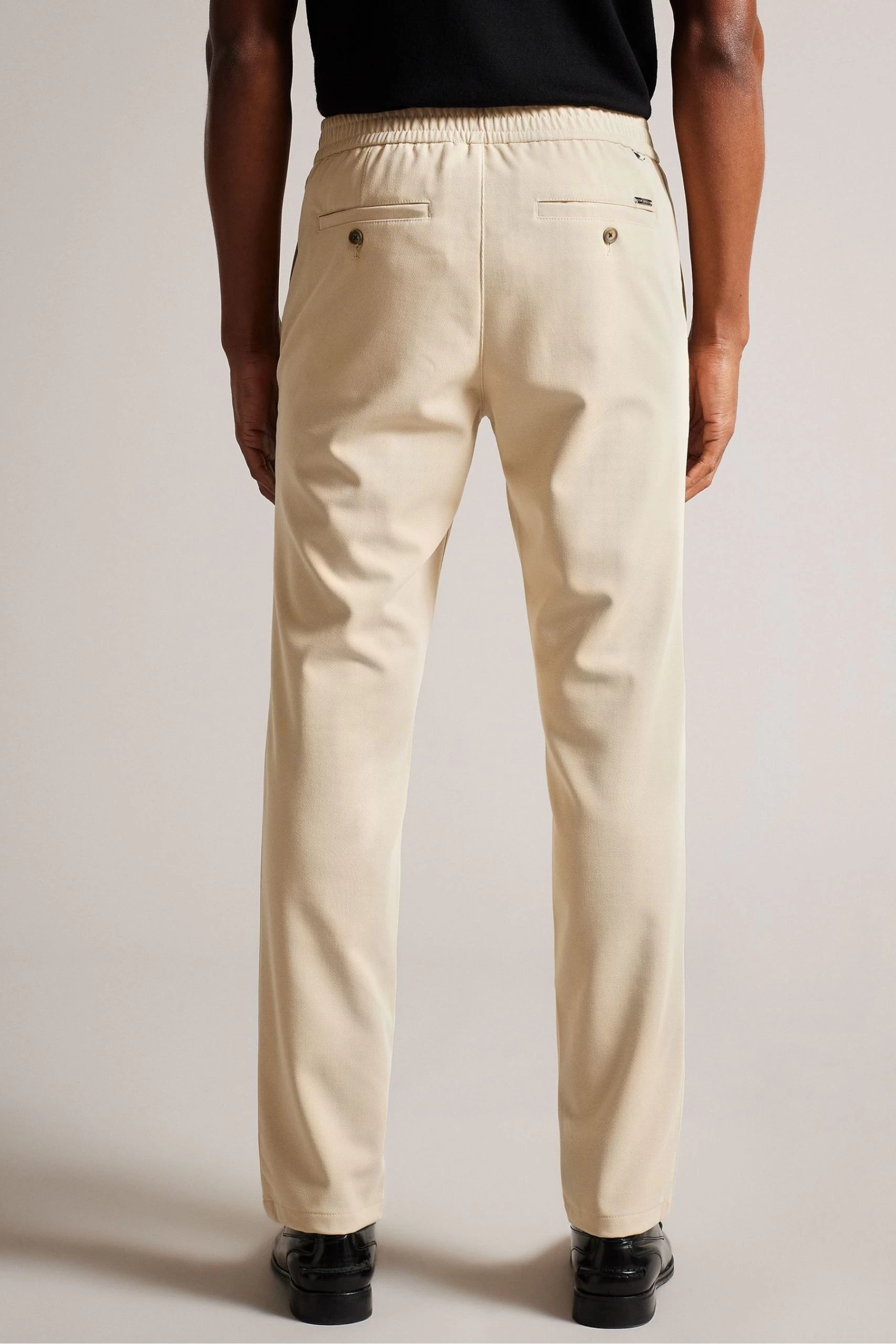 Ted Baker Rodny Irvine Natural Slim Fit Trousers 4 Ted Baker Rodny Irvine Natural Slim Fit Trousers - Image 2