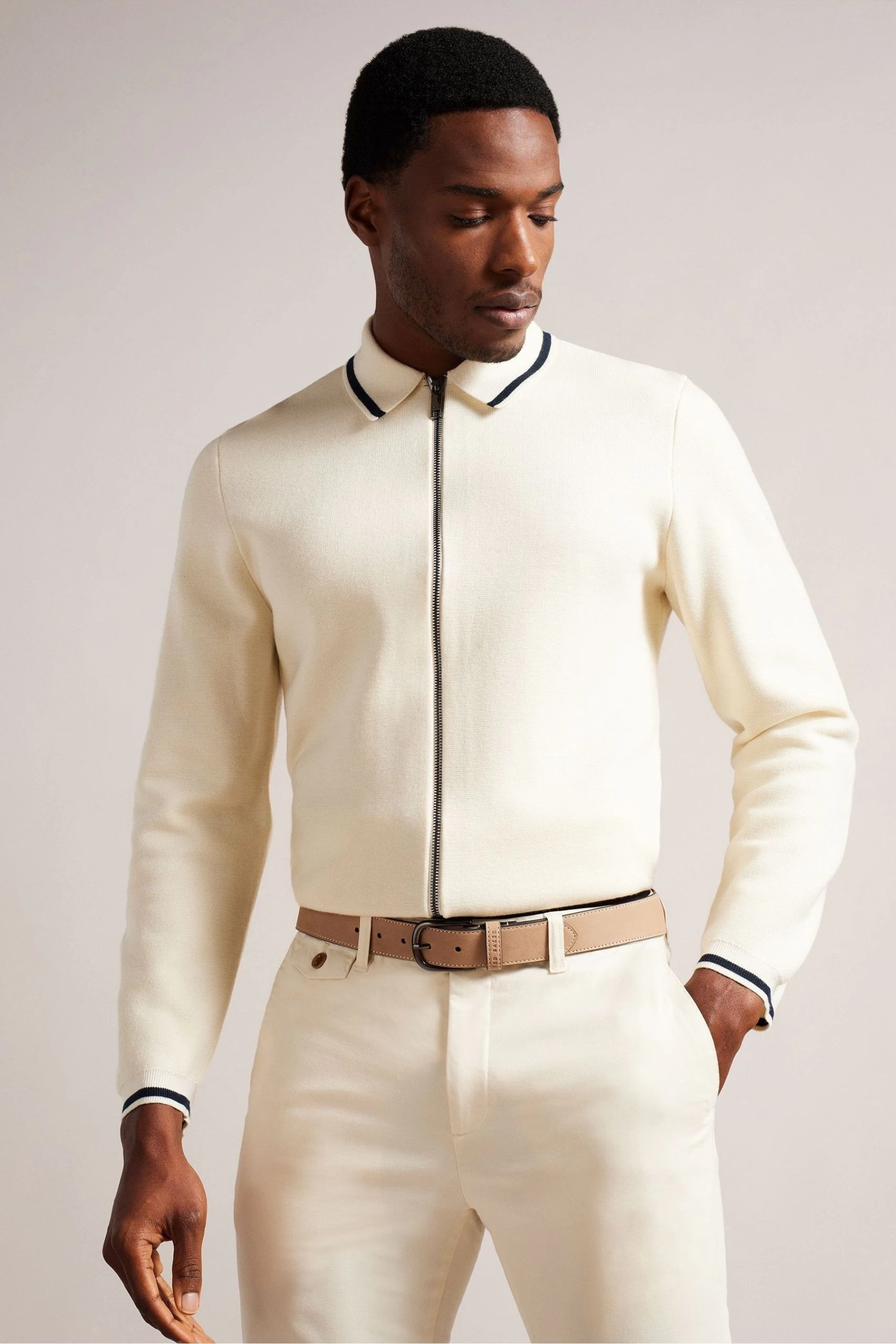 Ted Baker Grisham Brown Leather Belt 6 Ted Baker Grisham Brown Leather Belt - Image 4