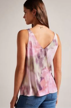 Ted Baker Pink Nethiia Coral V-Neck Cami Top 9 Ted Baker Pink Nethiia Coral V-Neck Cami Top -Ted Baker Shop 150402s2