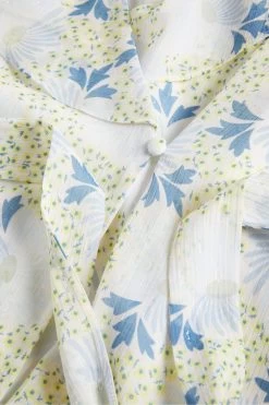 Ted Baker Blue Gemmiaa Ruffle Sleeves Wrap Top 11 Ted Baker Blue Gemmiaa Ruffle Sleeves Wrap Top -Ted Baker Shop 151469s5