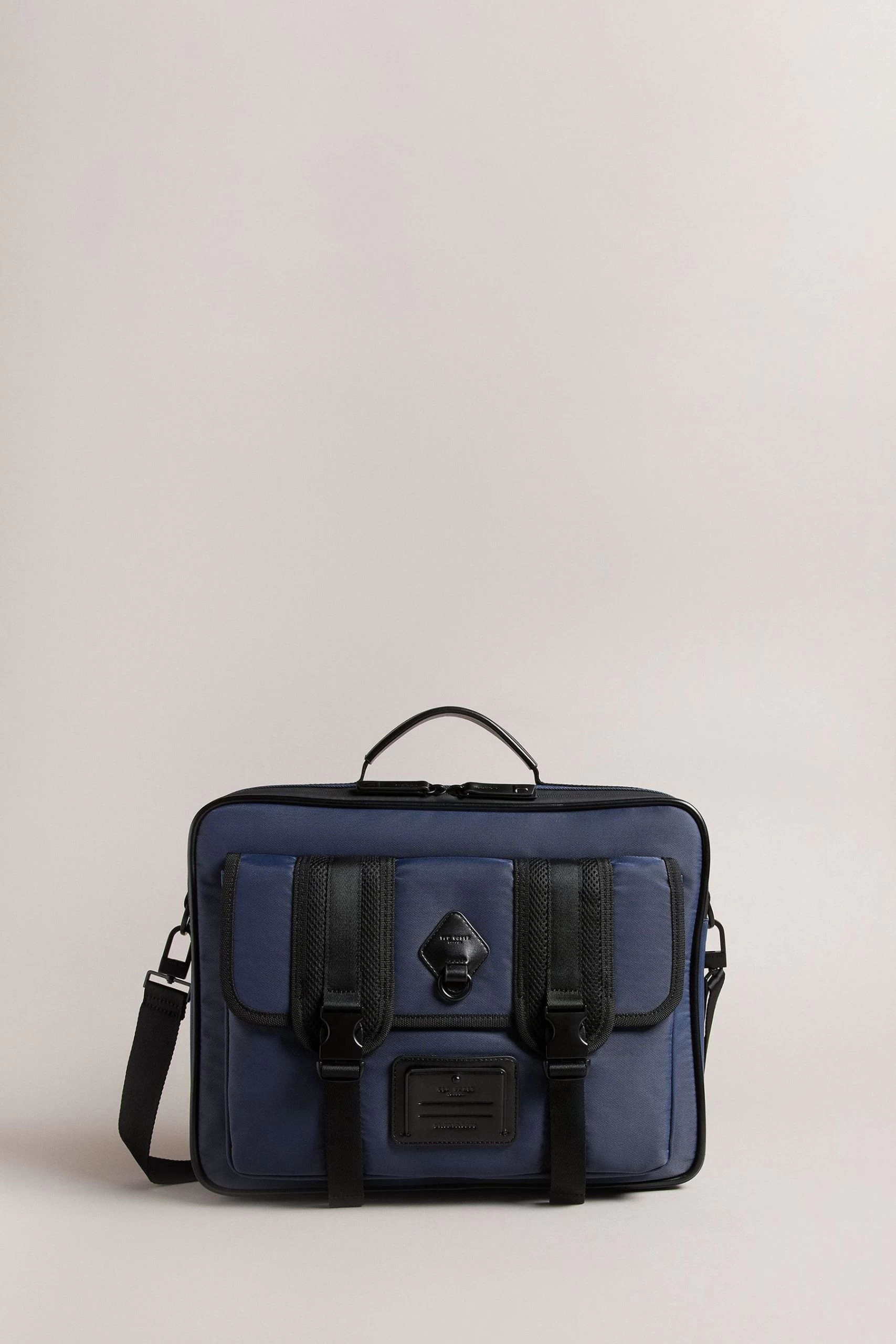 Ted Baker Blue Travyl Multifunctional Document Bag 3 Ted Baker Blue Travyl Multifunctional Document Bag