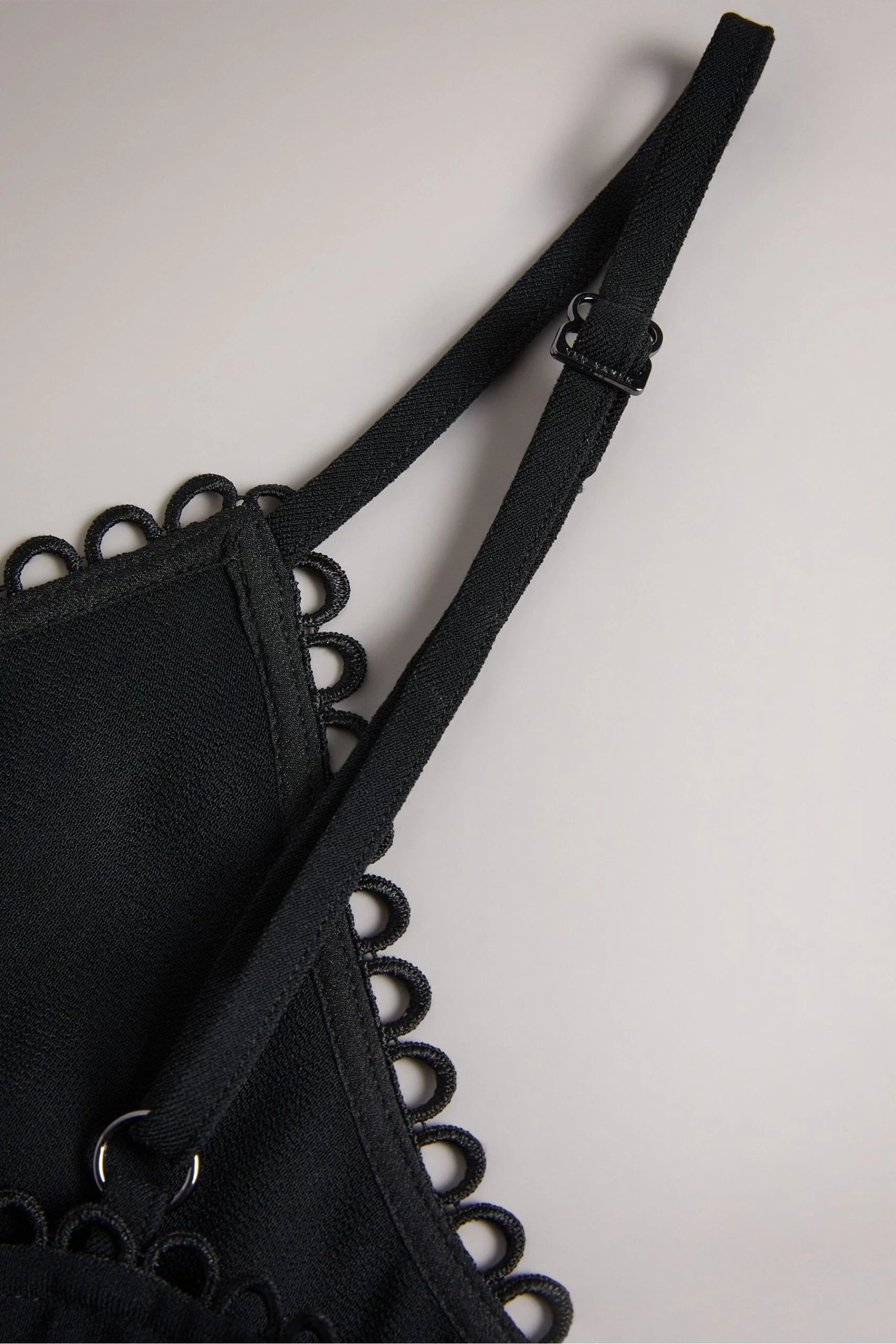 Ted Baker Andreno Black Strappy Cami With Rouleaux Trims 7 Ted Baker Andreno Black Strappy Cami With Rouleaux Trims - Image 5