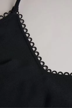 Ted Baker Andreno Black Strappy Cami With Rouleaux Trims 13 Ted Baker Andreno Black Strappy Cami With Rouleaux Trims -Ted Baker Shop 160977s6