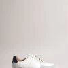 Ted Baker Frayney White Leather And Suede Sneakers 1 Ted Baker Frayney White Leather And Suede Sneakers -Ted Baker Shop 162449s