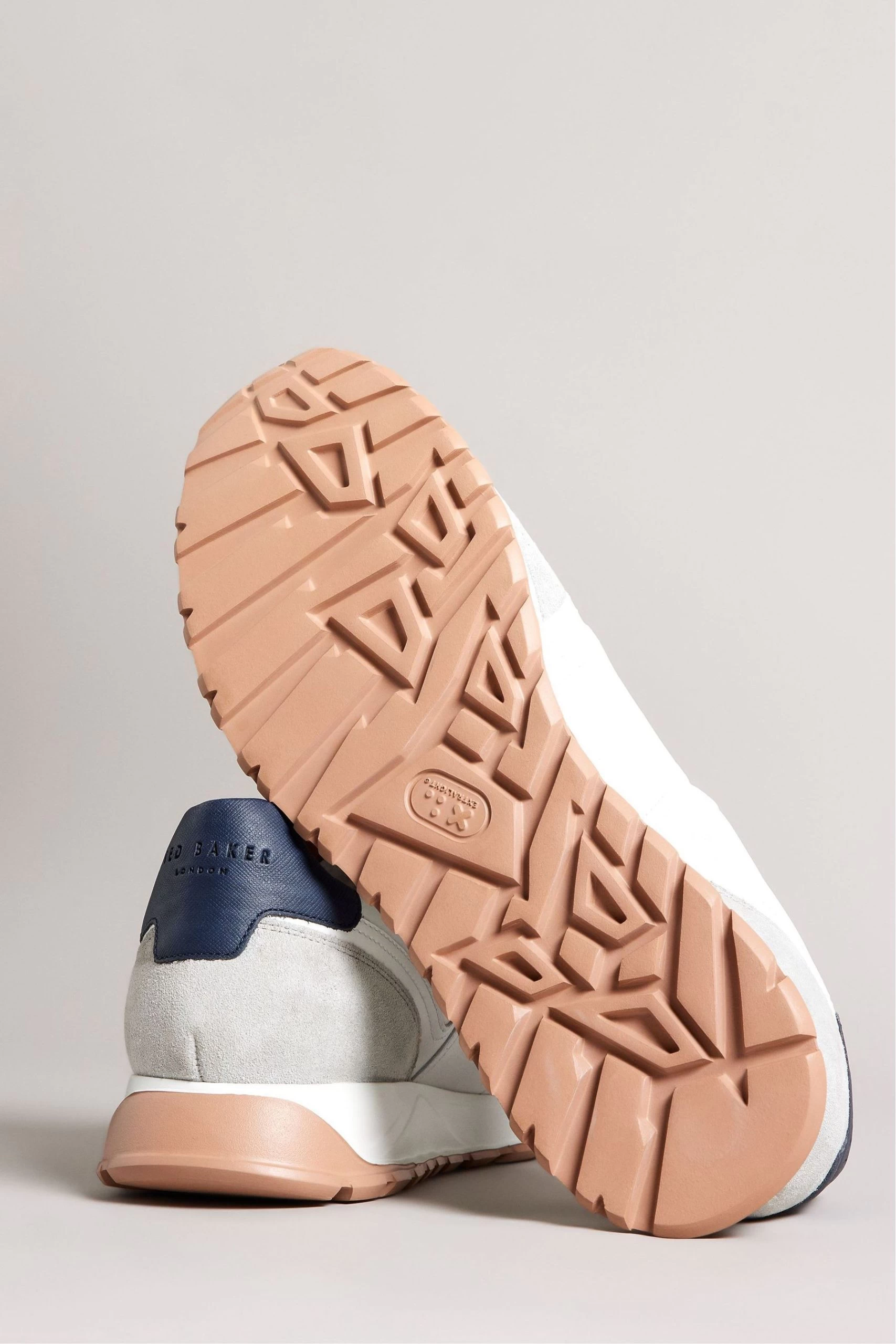 Ted Baker Frayney White Leather And Suede Sneakers 5 Ted Baker Frayney White Leather And Suede Sneakers - Image 3