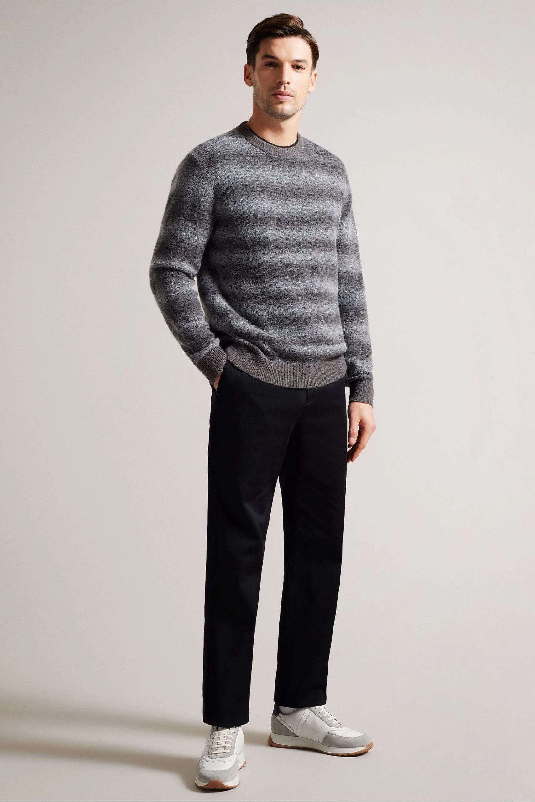 Ted Baker Frayney White Leather And Suede Sneakers 7 Ted Baker Frayney White Leather And Suede Sneakers - Image 5