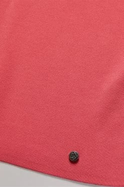 Ted Baker Pink Cileste Coral V-Neck Slim Fit Knit Top 15 Ted Baker Pink Cileste Coral V-Neck Slim Fit Knit Top -Ted Baker Shop 162697s7