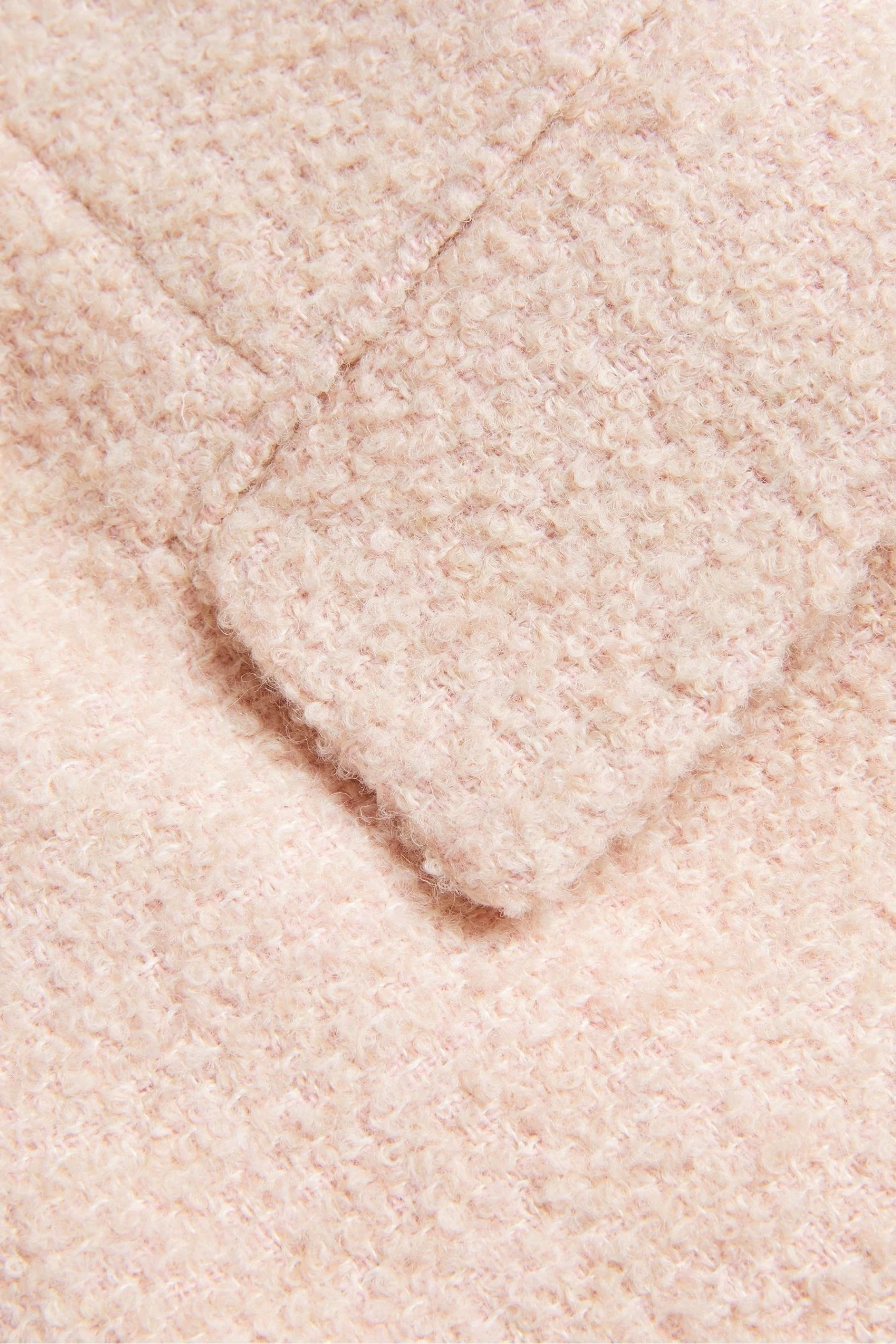 Ted Baker Oversized Pink Double Breasted Blazer Coat 9 Ted Baker Oversized Pink Double Breasted Blazer Coat - Image 7