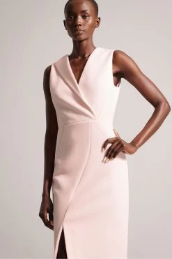 Ted Baker Tilolah Seam Detail Bodycon Nude Dress 9 Ted Baker Tilolah Seam Detail Bodycon Nude Dress -Ted Baker Shop 173610s3