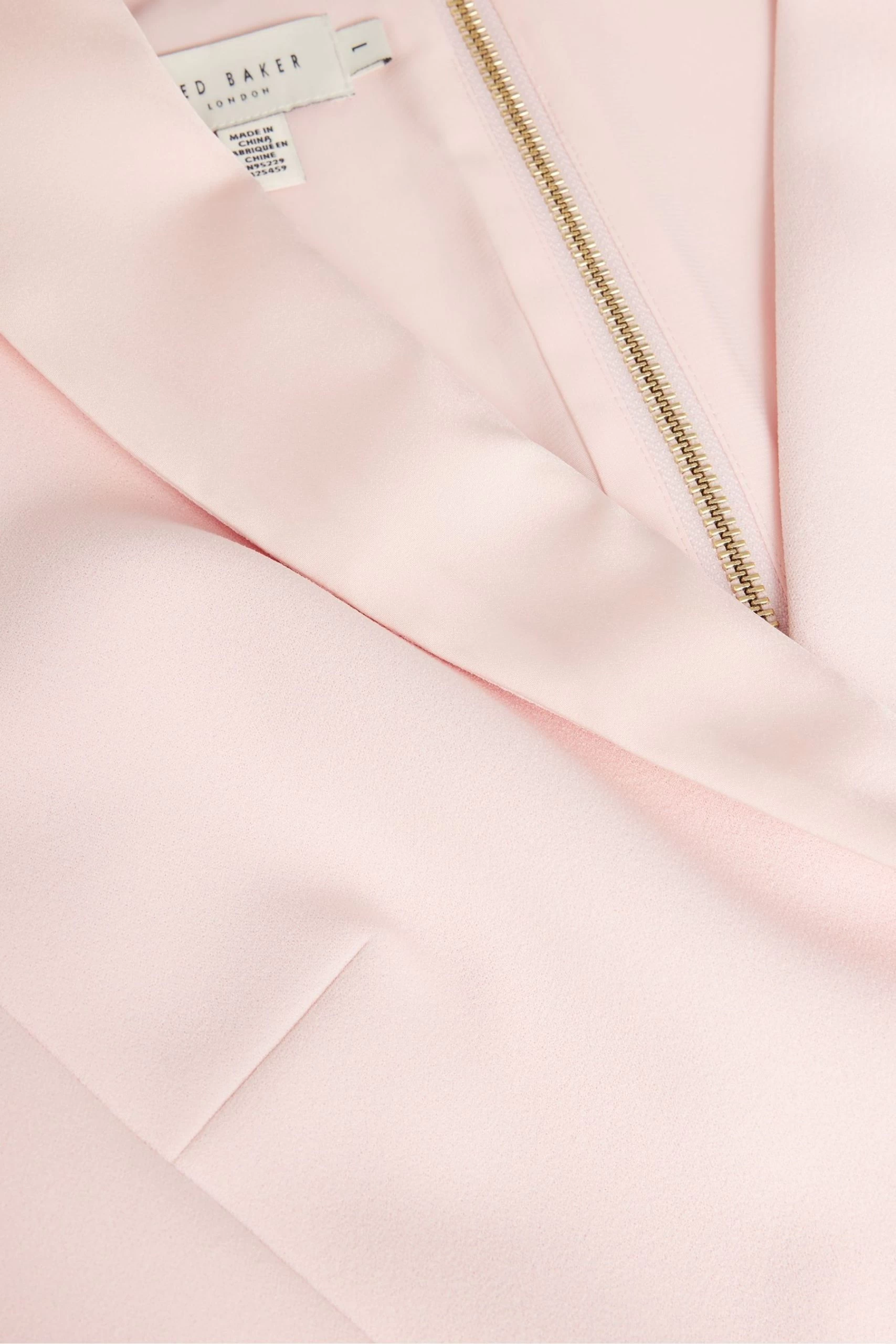 Ted Baker Tilolah Seam Detail Bodycon Nude Dress 7 Ted Baker Tilolah Seam Detail Bodycon Nude Dress - Image 5