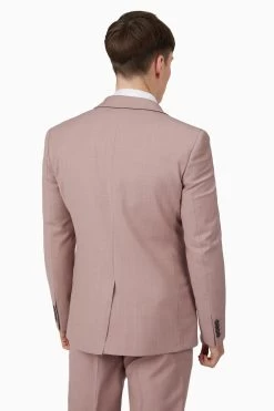 Ted Baker Pink Sharkskin Slim Suit Jacket -Ted Baker Shop 175 126s2