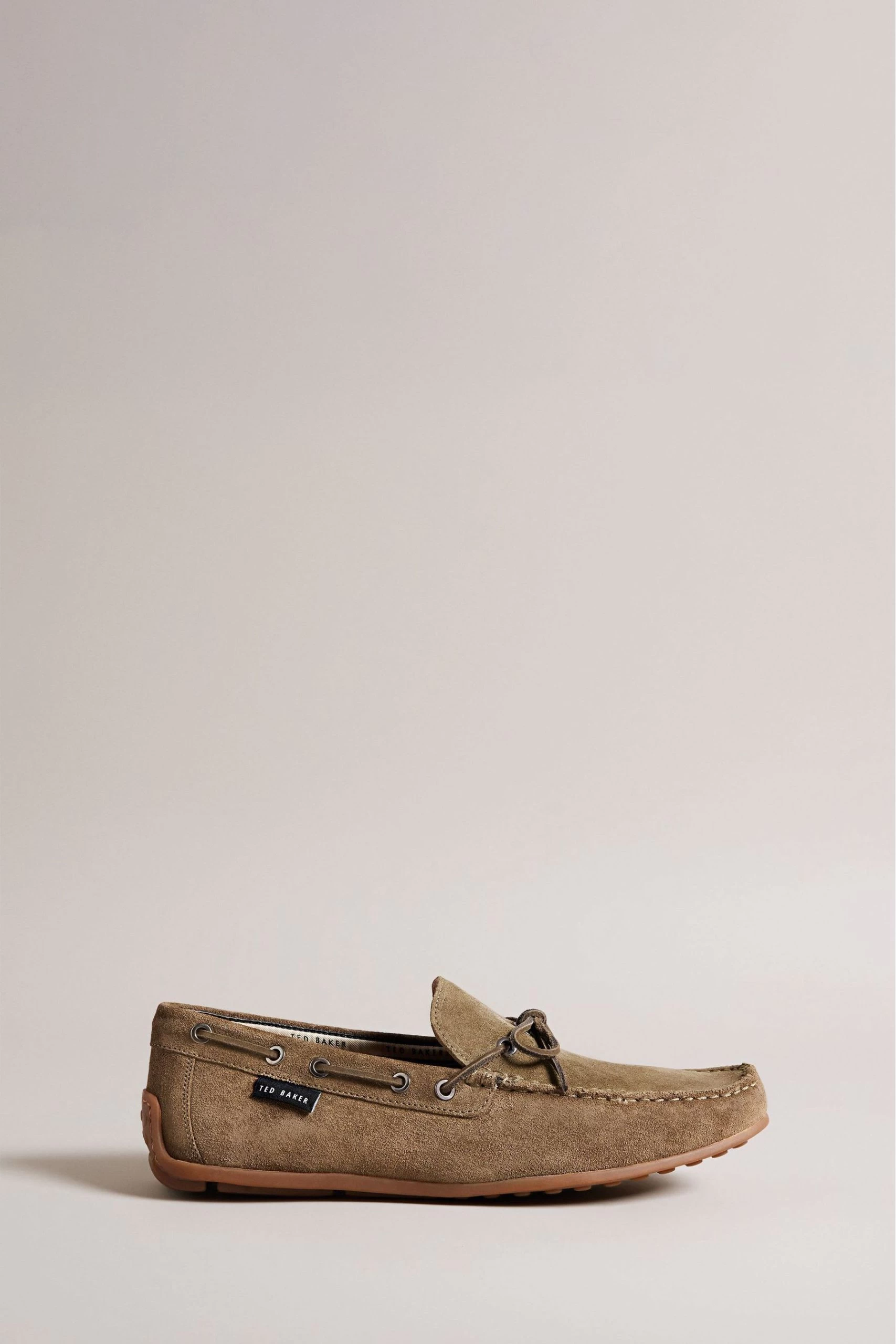 Ted Baker Green Kenney Suede Driver Boat Shoes 3 Ted Baker Green Kenney Suede Driver Boat Shoes