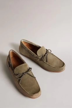 Ted Baker Green Kenney Suede Driver Boat Shoes 8 Ted Baker Green Kenney Suede Driver Boat Shoes -Ted Baker Shop 175246s2