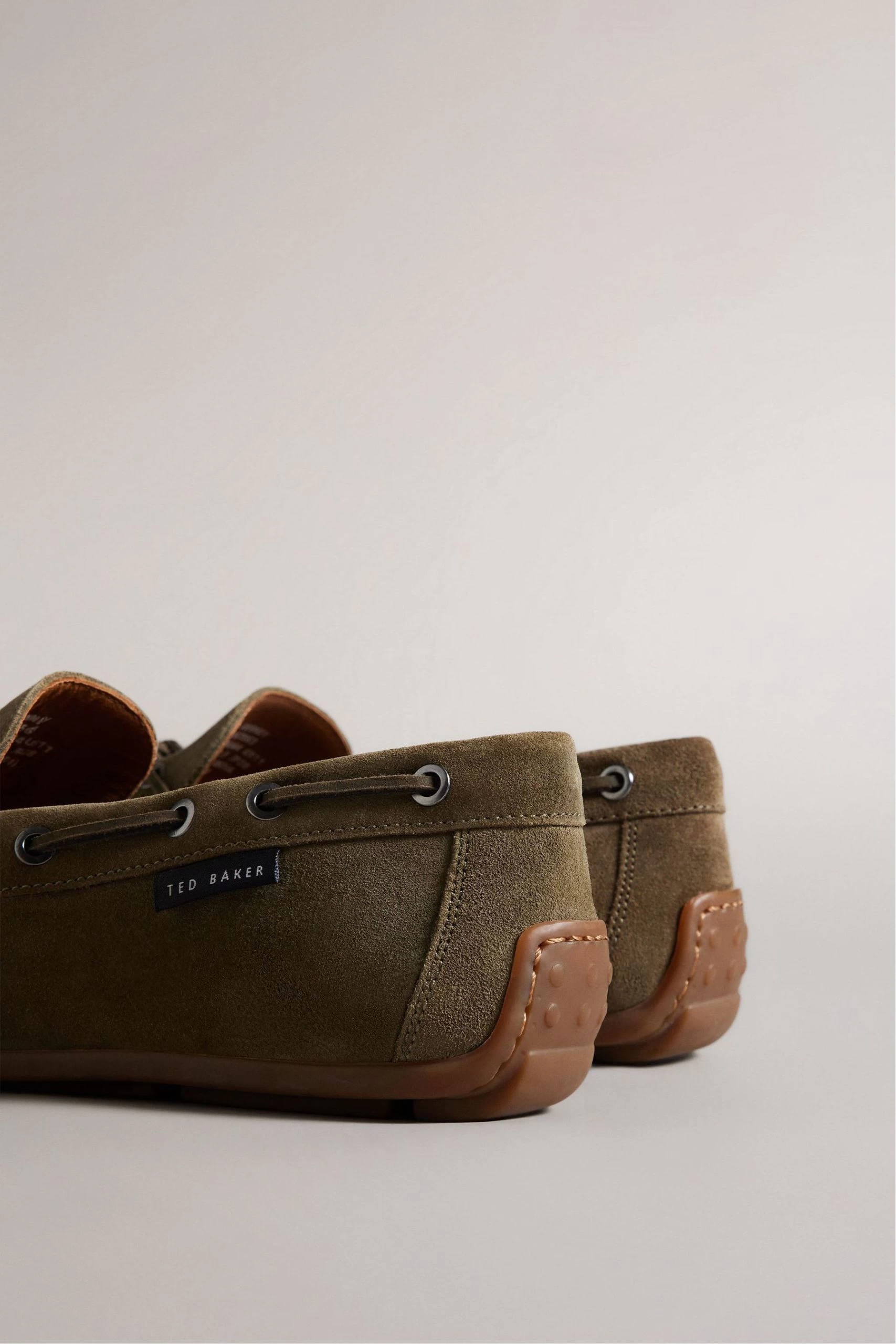 Ted Baker Green Kenney Suede Driver Boat Shoes 6 Ted Baker Green Kenney Suede Driver Boat Shoes - Image 4