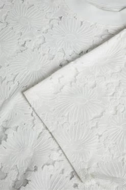 Ted Baker Maralo White Relaxed T-Shirt With Grown On Sleeve -Ted Baker Shop 178379s5