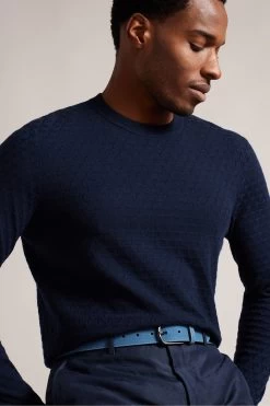 Ted Baker Blue Leather Belt 9 Ted Baker Blue Leather Belt -Ted Baker Shop 182056s4