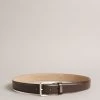 Ted Baker Wizerd Brown Brn-Choc Double Keeper Leather Belt 1 Ted Baker Wizerd Brown Brn-Choc Double Keeper Leather Belt -Ted Baker Shop 183836s