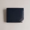 Ted Baker Blue Metal Corner Bifold Coin Wallet 1 Ted Baker Blue Metal Corner Bifold Coin Wallet -Ted Baker Shop 189434s