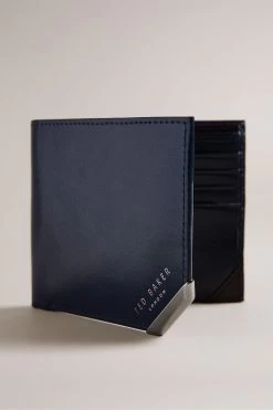 Ted Baker Blue Metal Corner Bifold Coin Wallet 9 Ted Baker Blue Metal Corner Bifold Coin Wallet -Ted Baker Shop 189434s3