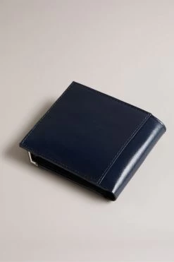 Ted Baker Blue Metal Corner Bifold Coin Wallet 10 Ted Baker Blue Metal Corner Bifold Coin Wallet -Ted Baker Shop 189434s4