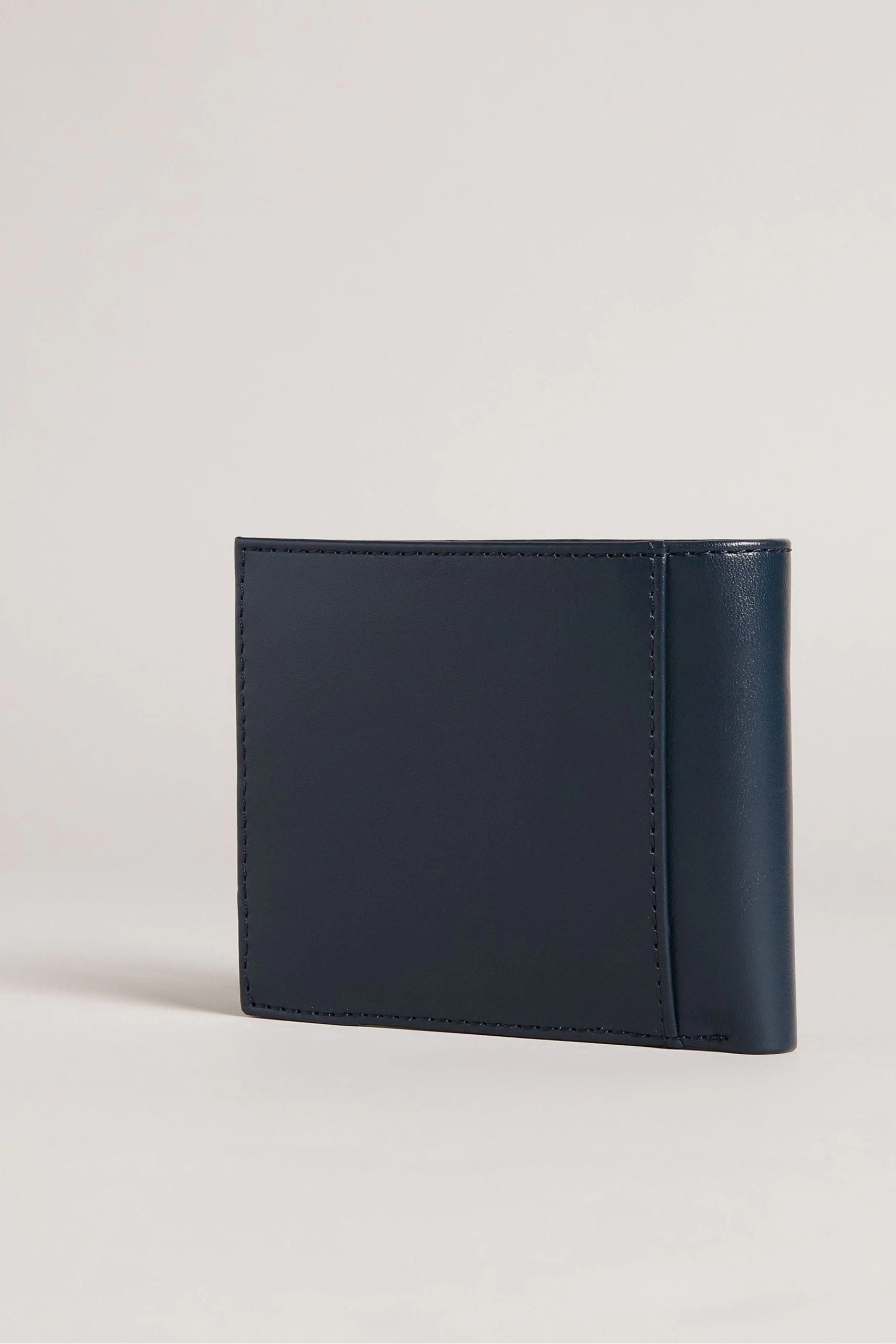 Ted Baker Blue Metal Corner Bifold Coin Wallet 7 Ted Baker Blue Metal Corner Bifold Coin Wallet - Image 5