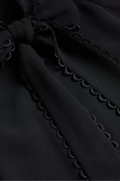 Ted Baker Julinaa Black Rouleaux Trim Detail Blouse 11 Ted Baker Julinaa Black Rouleaux Trim Detail Blouse -Ted Baker Shop 195278s5