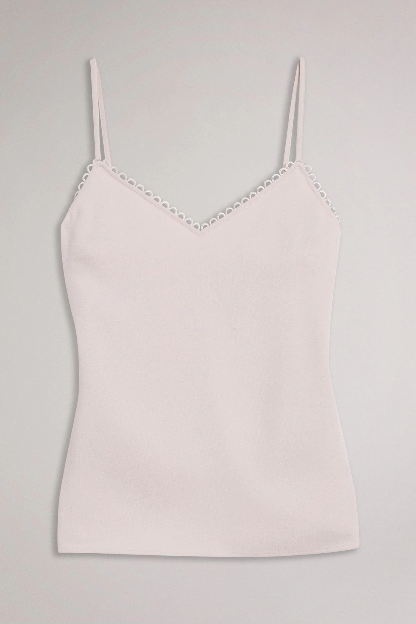 Ted Baker Andreno Nude Strappy Cami With Rouleaux Trims 6 Ted Baker Andreno Nude Strappy Cami With Rouleaux Trims - Image 4