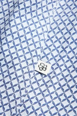 Ted Baker Blue Strisho Short Sleeve Geo Print Shirt 11 Ted Baker Blue Strisho Short Sleeve Geo Print Shirt -Ted Baker Shop 227356s5