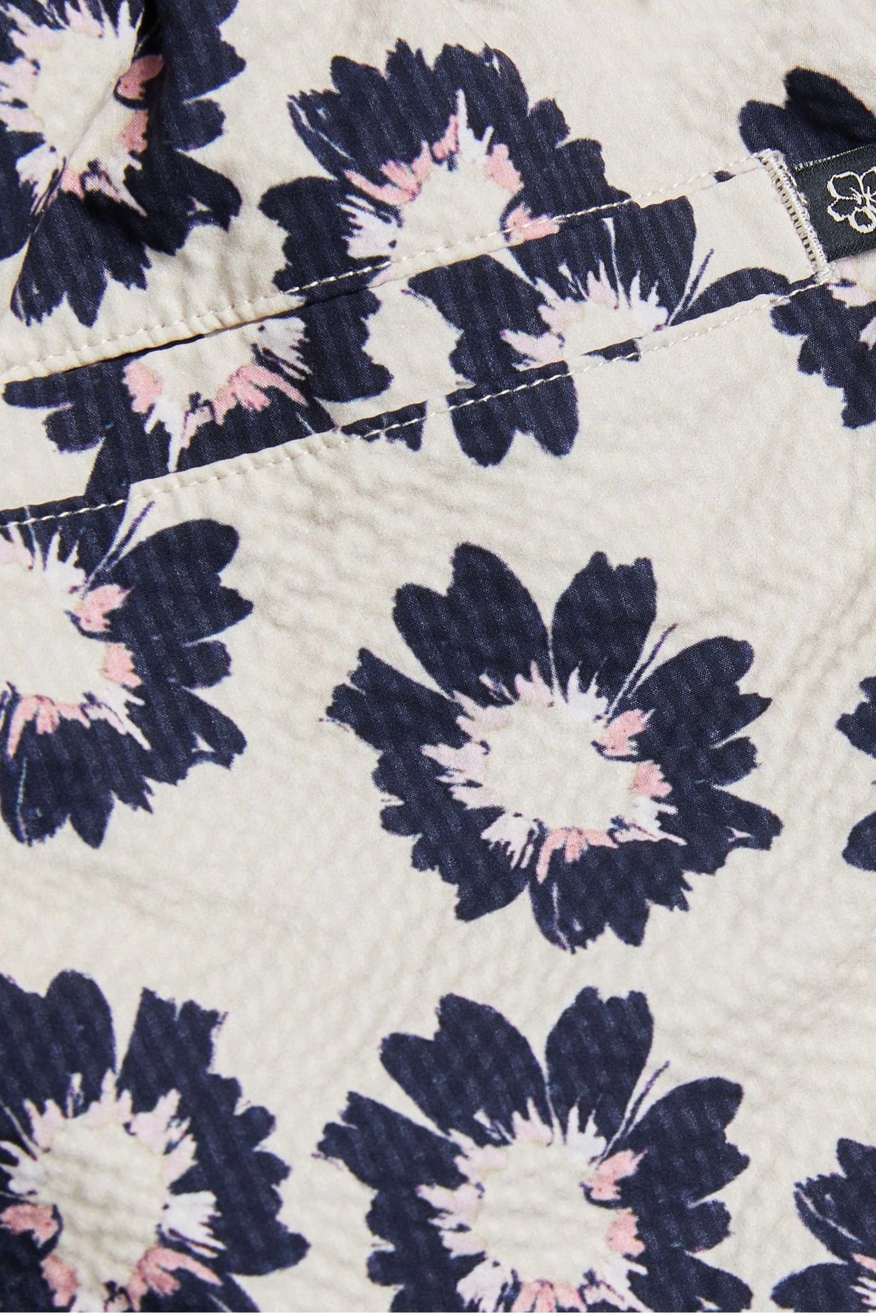 Ted Baker Cream Wiklie Floral Printed Swim Shorts 6 Ted Baker Cream Wiklie Floral Printed Swim Shorts - Image 4