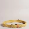 Ted Baker Yellow Callen Woven Elastic Belt 1 Ted Baker Yellow Callen Woven Elastic Belt -Ted Baker Shop 232733s