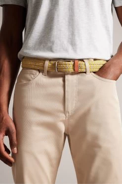 Ted Baker Yellow Callen Woven Elastic Belt 9 Ted Baker Yellow Callen Woven Elastic Belt -Ted Baker Shop 232733s4