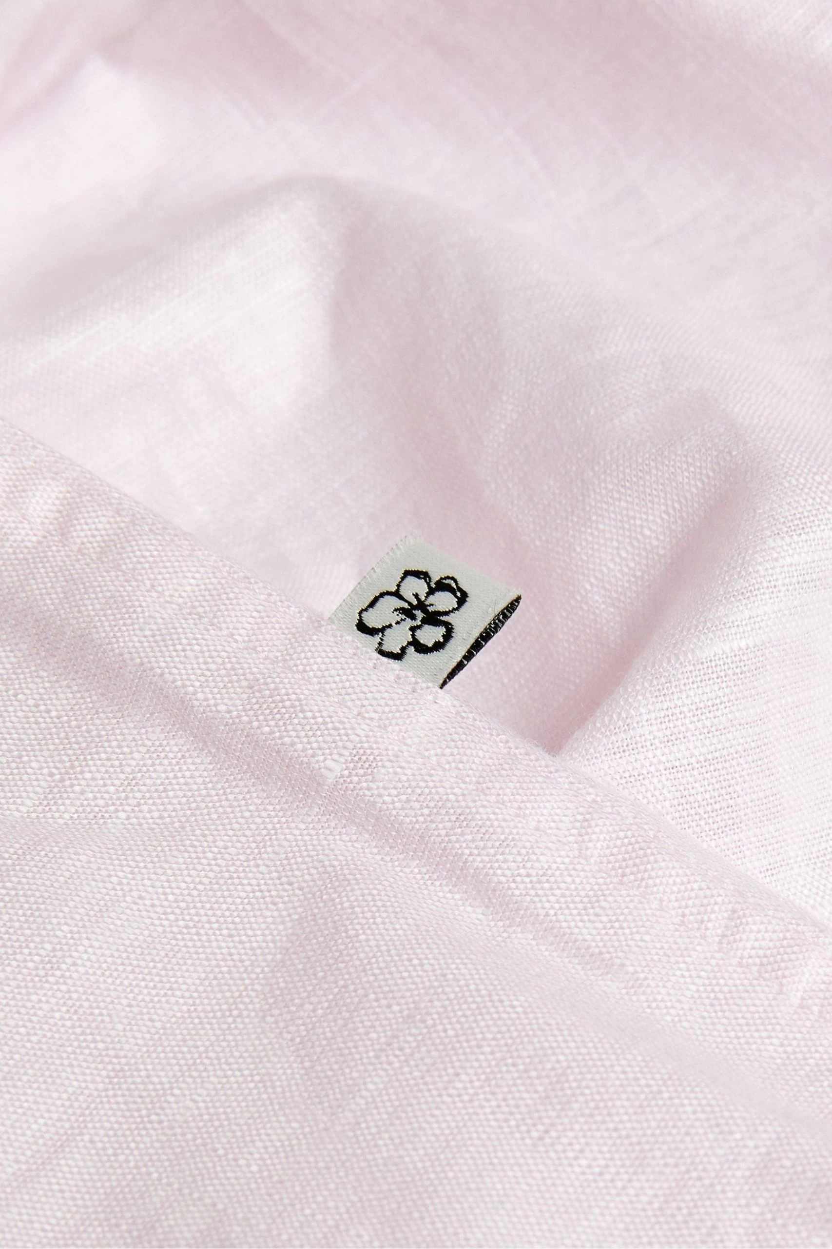 Ted Baker Pink Kingwel Long Sleeve Linen Shirt 8 Ted Baker Pink Kingwel Long Sleeve Linen Shirt - Image 6