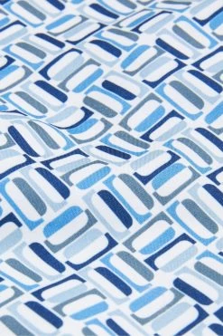 Ted Baker Blue Crabbe Geometric Swim Shorts -Ted Baker Shop 251669s4