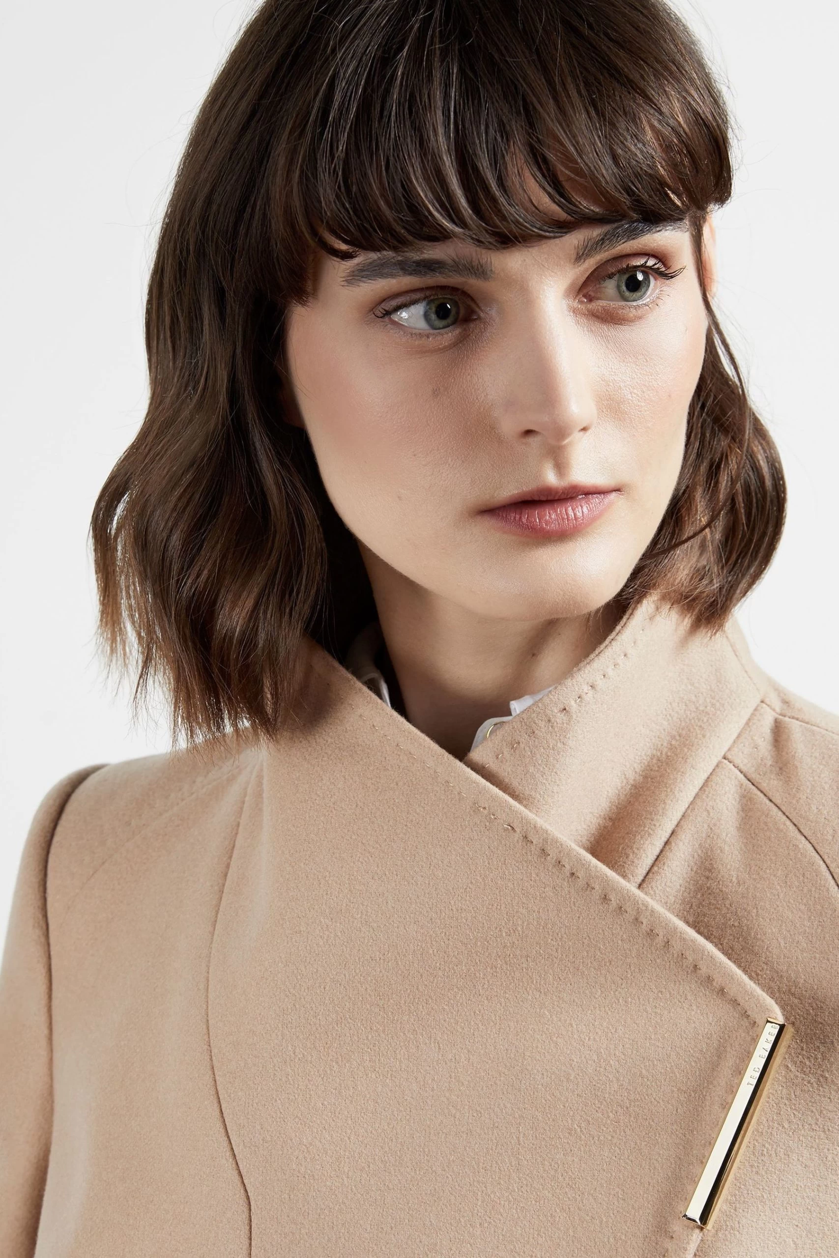 Ted Baker Rosess Short Wool Wrap Coat 4 Ted Baker Rosess Short Wool Wrap Coat - Image 2