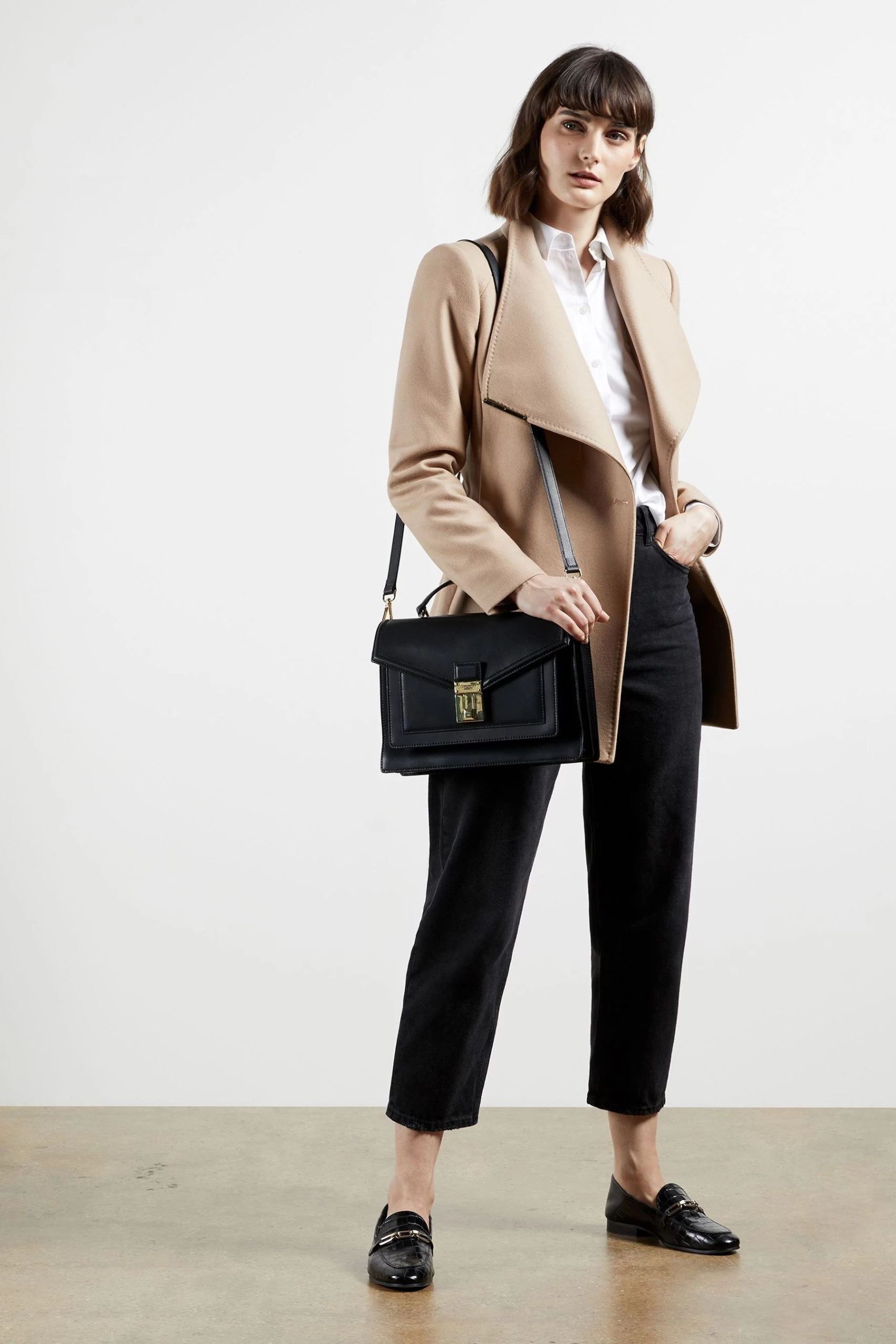 Ted Baker Rosess Short Wool Wrap Coat 5 Ted Baker Rosess Short Wool Wrap Coat - Image 3