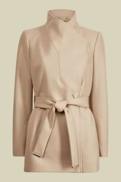 Ted Baker Rosess Short Wool Wrap Coat 11 Ted Baker Rosess Short Wool Wrap Coat -Ted Baker Shop 251925s5