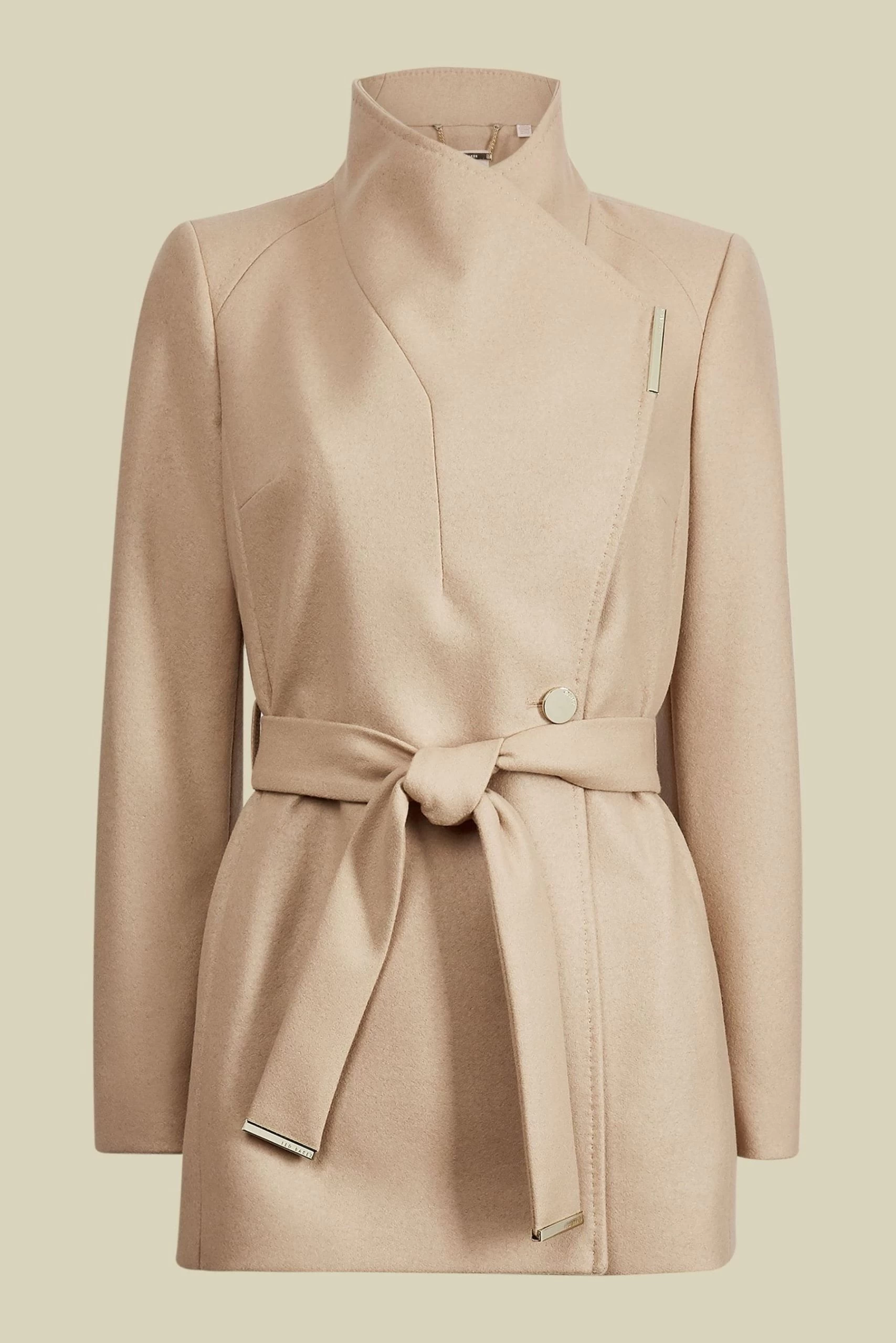 Ted Baker Rosess Short Wool Wrap Coat 7 Ted Baker Rosess Short Wool Wrap Coat - Image 5