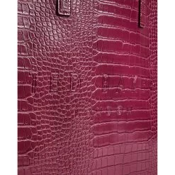 Ted Baker CROCCON Icon Large Deep Purple Croc Bag -Ted Baker Shop 253518 dp purple ted baker croccon icon large deep purple croc bag 3