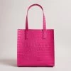 Ted Baker REPTCON Icon Small Mid Pink Croc Bag -Ted Baker Shop 253519 mid pink ted baker reptcon icon small mid pink croc bag 1