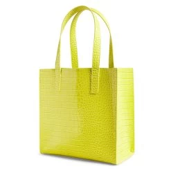 Ted Baker REPTCON Lime Mock Croc Icon Bag