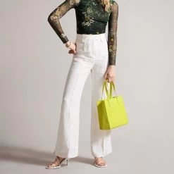 Ted Baker REPTCON Lime Mock Croc Icon Bag -Ted Baker Shop 253519 ted baker reptcon lime mock croc icon bag 04
