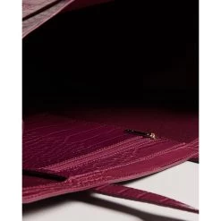 Ted Baker ALLICCON Icon Extra Large Deep Purple Croc Bag -Ted Baker Shop 253520 dp purple ted baker alliccon icon extra large deep purple croc bag 5