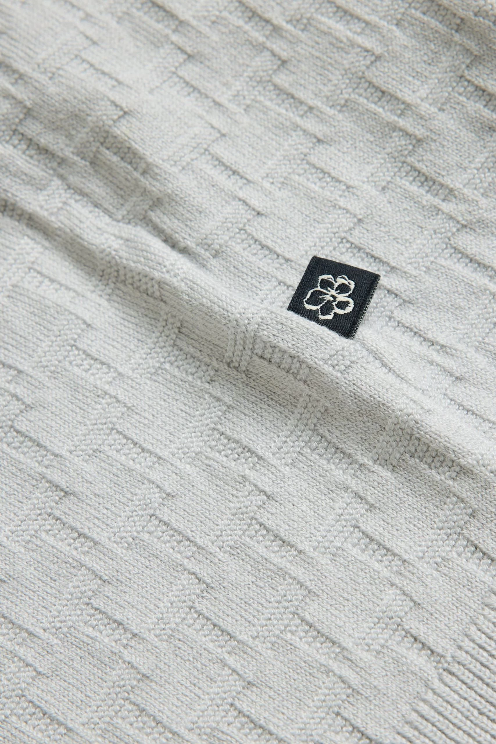 Ted Baker Grey Hanam Short Sleeved Regular T-Stitched T-Shirt 7 Ted Baker Grey Hanam Short Sleeved Regular T-Stitched T-Shirt - Image 5