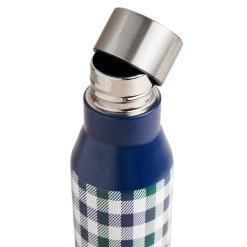 Ted Baker RONNE House Check Dark Blue Water Bottle 8 Ted Baker RONNE House Check Dark Blue Water Bottle -Ted Baker Shop 265079 3
